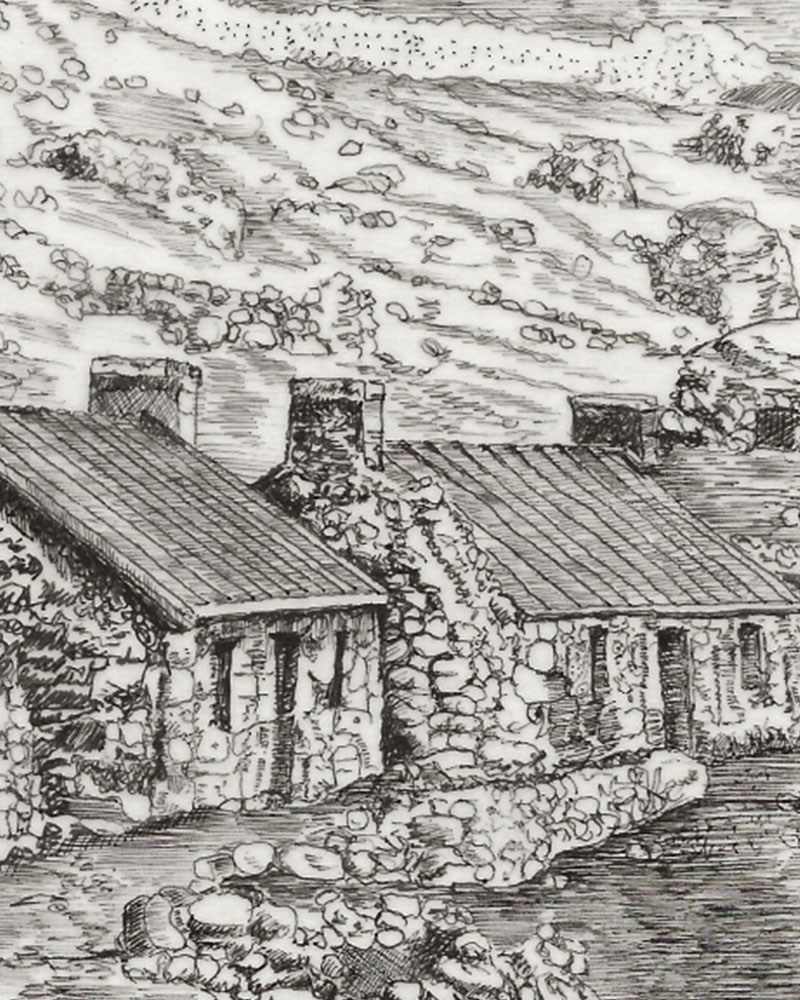Fine Line Drawing – St Kilda