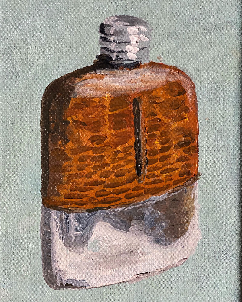 Watercolour Painting – Flask