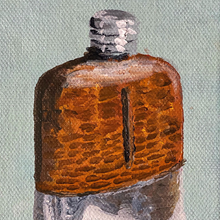 Watercolour Painting – Flask